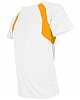 Camiseta Tecnica Combi Nath - Color Blanco/Naranja Flor